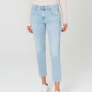 Citizens of Humanity Elsa Mid Rise Slim Fit Cropped Jean